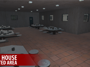 prison house - restricted area 3Dモデル