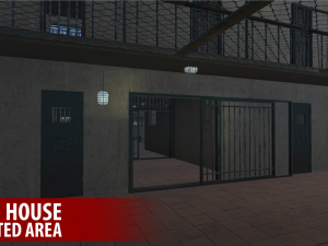 prison house - restricted area 3Dモデル