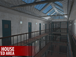 prison house - restricted area 3Dモデル