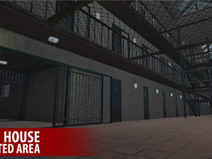 prison house - restricted area 3Dモデル