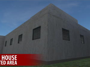 prison house - restricted area 3Dモデル