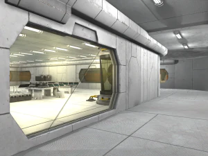 sci-fi laboratory - modular interior and props 3D Model