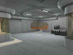 sci-fi laboratory - modular interior and props 3D Model