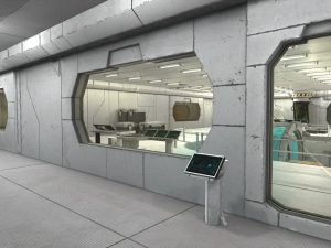 sci-fi laboratory - modular interior and props 3D Model