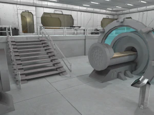 sci-fi laboratory - modular interior and props 3D Model