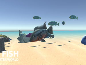 sea fish - underwater world 3Dモデル