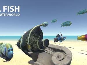 sea fish - underwater world 3Dモデル