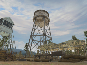 shooting range - restricted area Modèle 3D