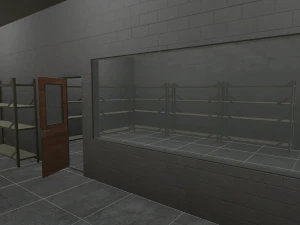 shooting range - basement 3D Model