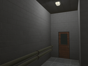 shooting range - basement Model 3D