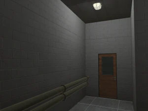 shooting range - basement 3D Model