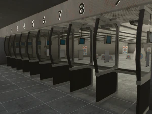 shooting range - basement 3D Model