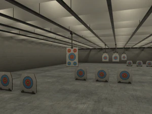 shooting range - basement 3D Model