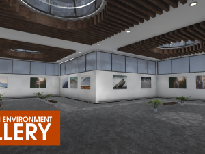 showroom environment - gallery 3D 모델