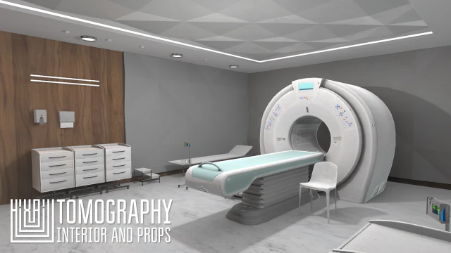 tomography - interior and props 3D Model .c4d .max .obj .3ds .fbx .stl .blend 