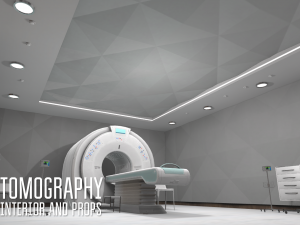 tomography - interior and props 3D Model