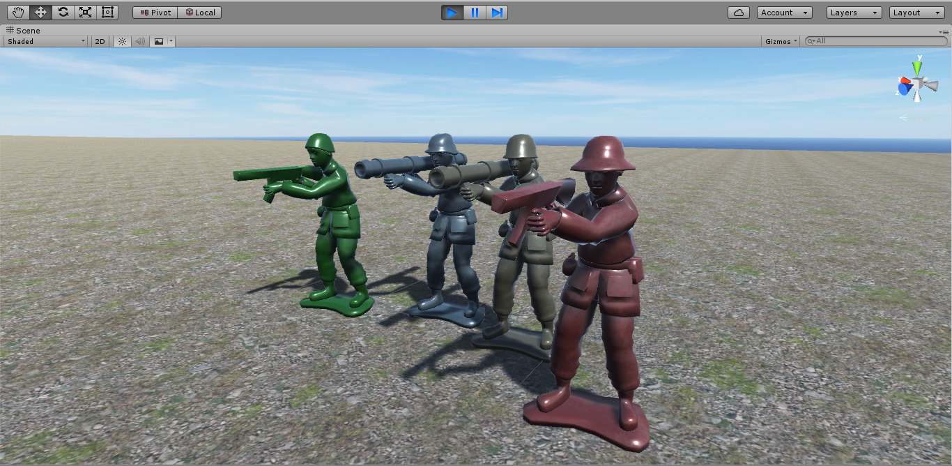 Toy Soldiers 3D Модель In Без Имени 3DExport