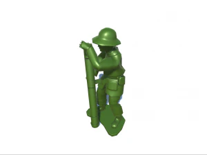 toy soldiers 3D Model