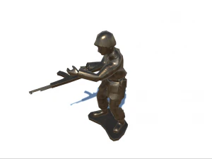 toy soldiers 3D Model