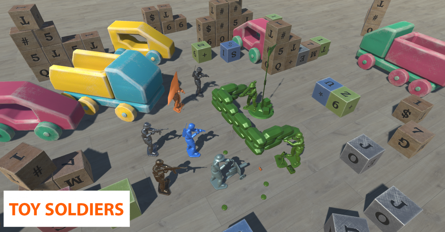 Toy Soldiers 3D Модель In Без Имени 3DExport