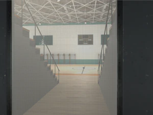 universal sport hall - basketball football volleyball tennis 3D Model