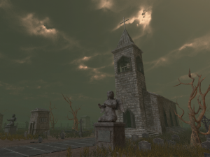 medivel cemetery - full pack 3D Model