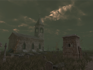 medivel cemetery - full pack 3D Model