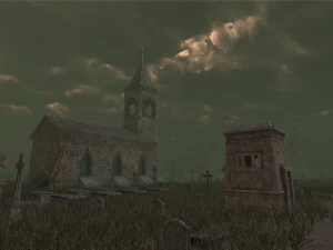 medivel cemetery - full pack 3D Model
