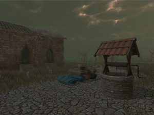 medivel cemetery - full pack 3D Model