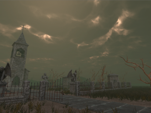 medivel cemetery - full pack 3D Model