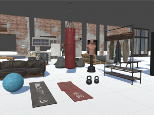 loft - modular interior 3D Model