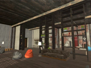 loft - modular interior 3D Model