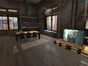 loft - modular interior 3D Model