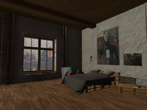 loft - modular interior 3D Model