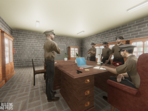 prison - big building characters and props 3D Model