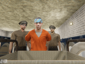 prison - big building characters and props 3D Model