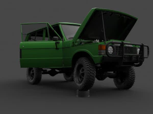 land rover 1970 3D Model