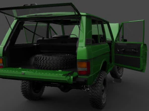 land rover 1970 3D Model