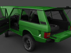 land rover 1970 3D Model