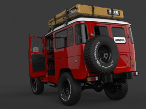 toyota fj-40 3D Model