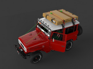 toyota fj-40 3D Model