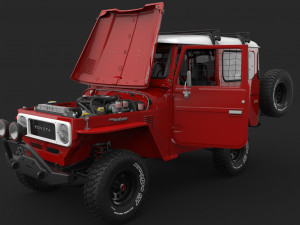 toyota fj-40 3D Model