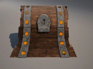 स्टाइलिश छाती 3D मॉडल