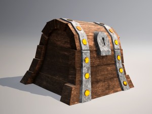 stylized chest 3Dモデル