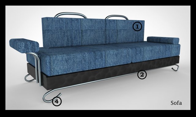 model 4 Modèle 3D .c4d .max .obj .3ds .fbx .stl .blend 