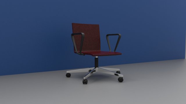 Office chair Modelo 3D .c4d .max .obj .3ds .fbx .stl .blend 
