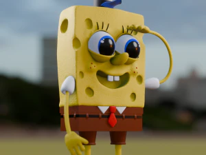 Bob l'&eacute;ponge Modèle 3D