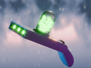 PortalGun Rick and Morty 3D Model
