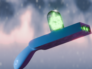 PortalGun Rick and Morty 3D Model