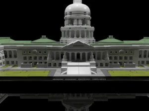 lego edif&iacute;cio do capit&oacute;lio dos estados unidos 21030 Modelo 3D